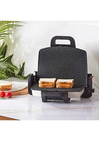Future Essential Tost Makinesi Matte Krem 1800 W
