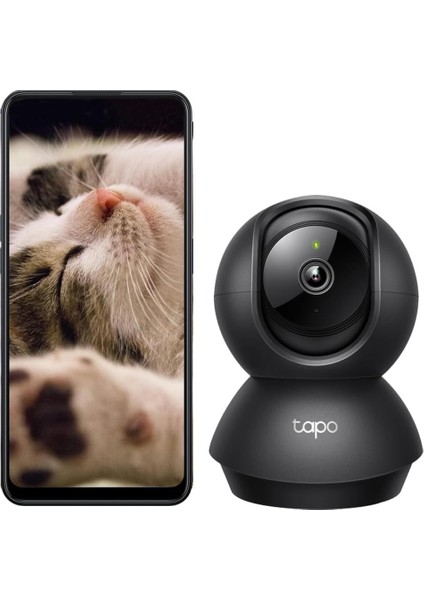 Tp-Link C211 2k 3mp Yatay ve Dikey Ev Güvenliği Wi-Fi Kamerası