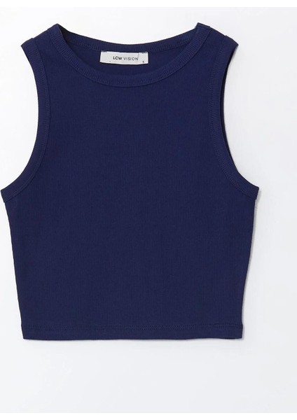 Lcw Vision Bisiklet Yaka Dokulu Kadın Crop (S5) indirimleri