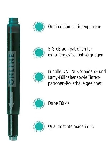 Combi Cartridge Turquoise