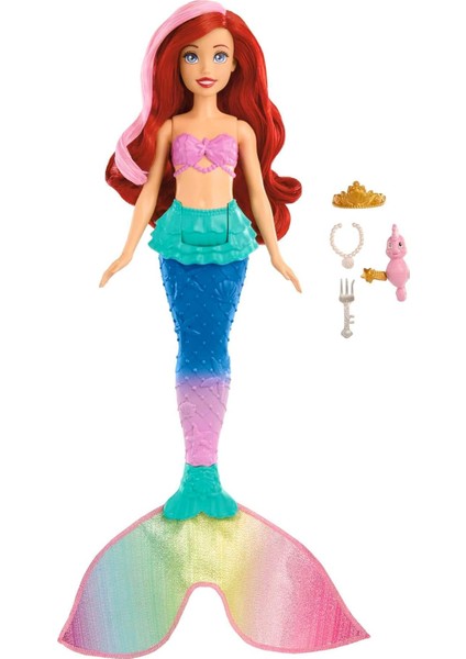 Prensesi Yüzen ve Renk Değiştiren Ariel Bebek, 3y+, HPD43