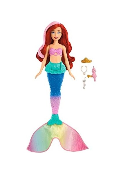 Prensesi Yüzen ve Renk Değiştiren Ariel Bebek, 3y+, HPD43