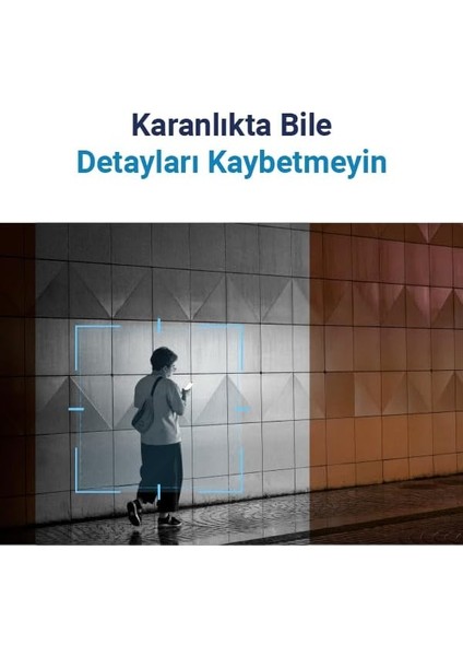 Omni Solar Dış Ortam Bataryalı ve Güneş Enerjili Wi-Fi Akıllı Kamera, Renkli Gece Görüşü, 360 Derece Görüntüleme, Insan Algılama, Siren