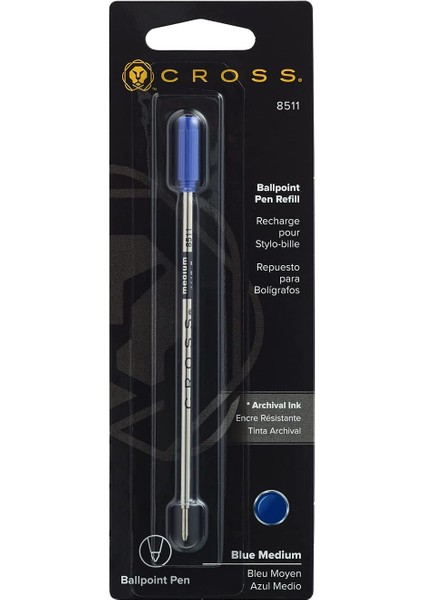8511D C1 Slim Tükenmez Refil Mavi Medium Uç