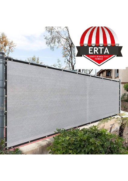 2.5 Metre x 1 Metre File Çit Brandası %95 Lik 300 Grm Fitilli Kapsüllü