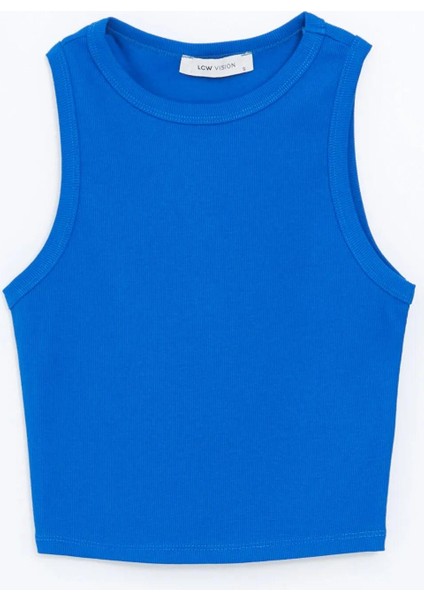 Lcw Vision Bisiklet Yaka Dokulu Kadın Crop (S5) indirimleri