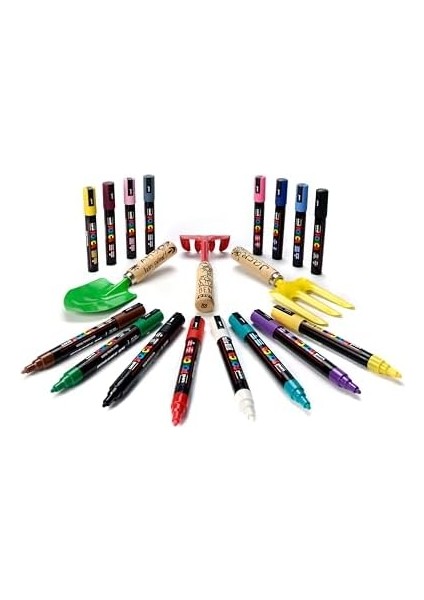 Unı Set Pc 3m Basic - 8 Keçeli Kalem, A-1