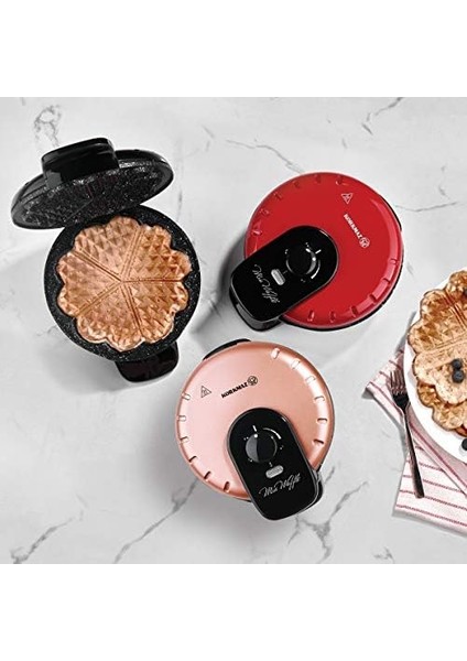Mia Siyah Waffle Makinesi