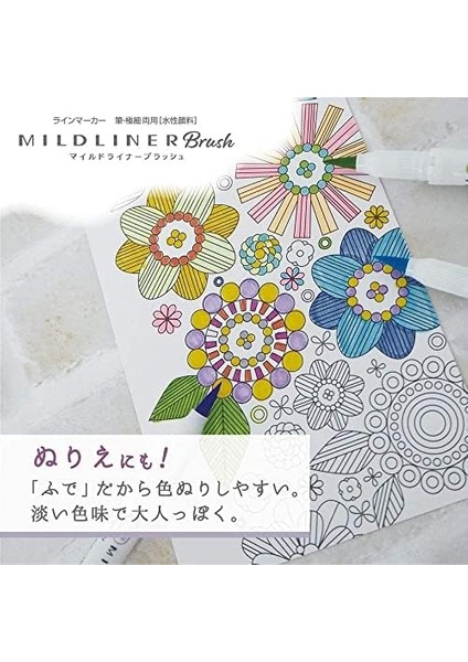 Mıldlıner Brush Pen 5c-Rc-N Set