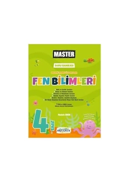 4. Sınıf Master Fen Bilimleri Soru Bankası