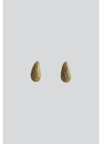 Gold Dokulu Damla Küpe fiyatları