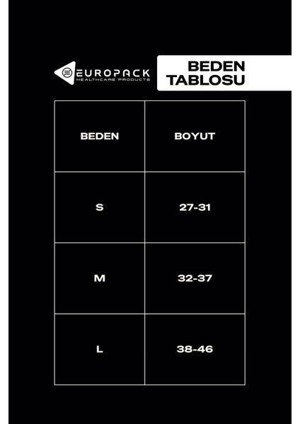 LP-106 Ameliyat Sonrası Yüz, Çene, Boyun Destek Bandajı - Pedli Kompresyon Bandajı - Yüz Korsesi