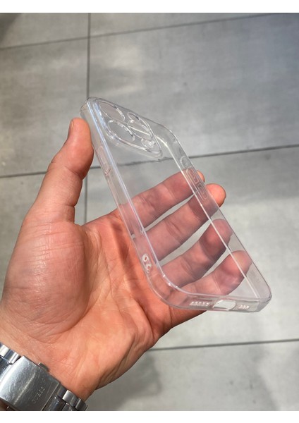 Iphone 15 Pro Uyumlu Koruyucu Şeffaf Silikon Kılıf fiyatları
