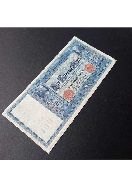 399636834CFE8EB332 1910 Almanya 100MARK Temiz+/çt Eski Yabancı Kağıt Para