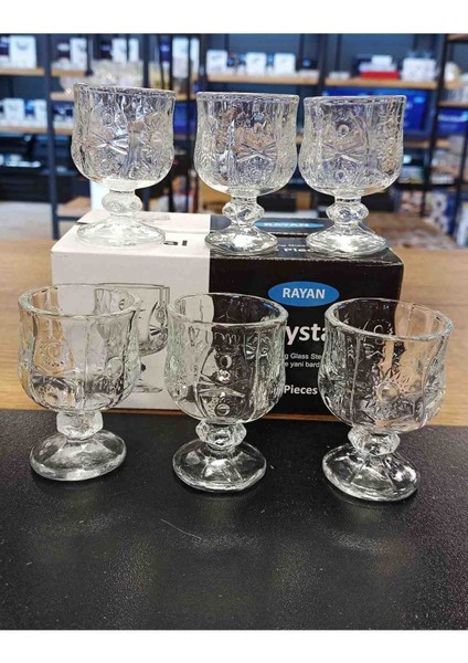 Crystal 6'lı Kahve Yanı Su Bardağı fiyatları