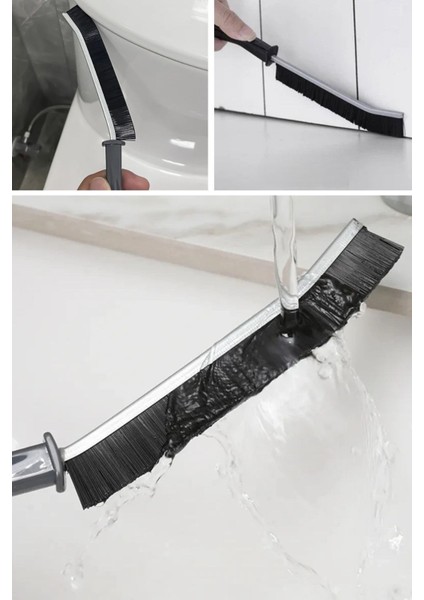2li Çok Amaçlı Multi Ince Temizlik Fırçası Derz Arası Banyo Mutfak Lavabo Detay Temizleme Fırçası