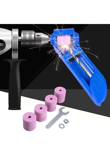 Taşınabilir Kullanımı Kolay Hafif Matkap Ucu Bileyici Matkap Ucu Bileme Keskinleştirme Apara modelleri