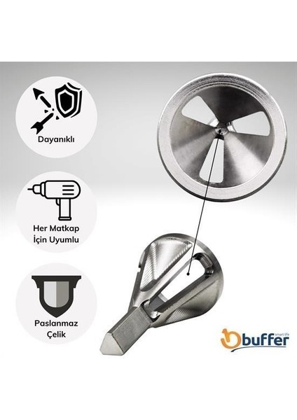 Çapak Alma Harici Çapak Alıcı Paslanmaz Çelik Çapak Kaldırma Cıvata Çapak Alma Matkap Ucu