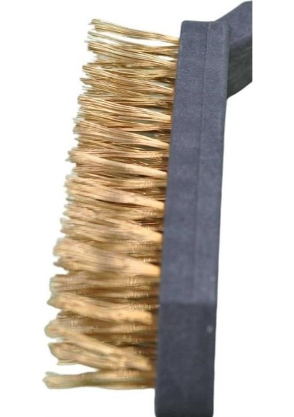 Metal Tel Fırça Plastik Saplı Pas Kir Sökme Temizleme Fırçası