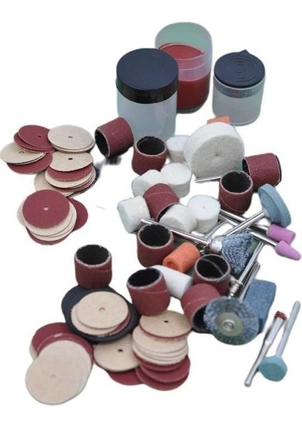 105 Parça Metal Zımpara Gravür Taşlama Oyma Seti Kalıpçı Takımı