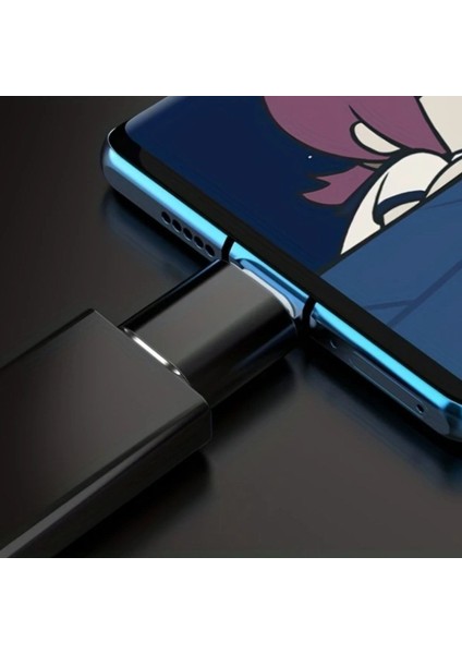 1 Adet USB To C Adaptor Dişi Çevirici Dönüştürücü Adaptör