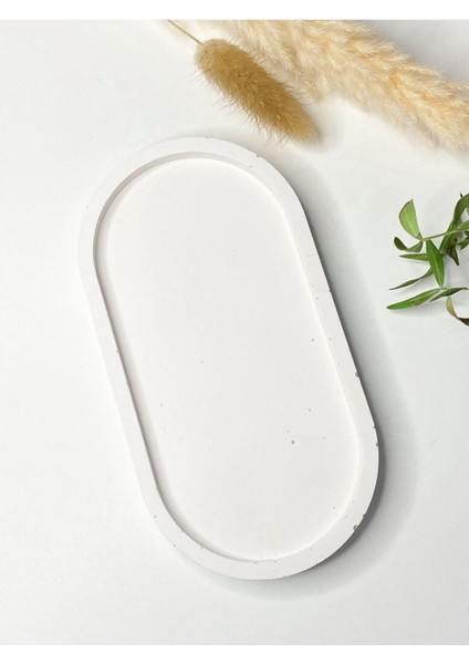 Dekoratif Modern Seti Vazo, Kapaklı Dekoratif Kutu, Oval Alt Tabak Seti Mumluk Set 3 Prç. indirimleri