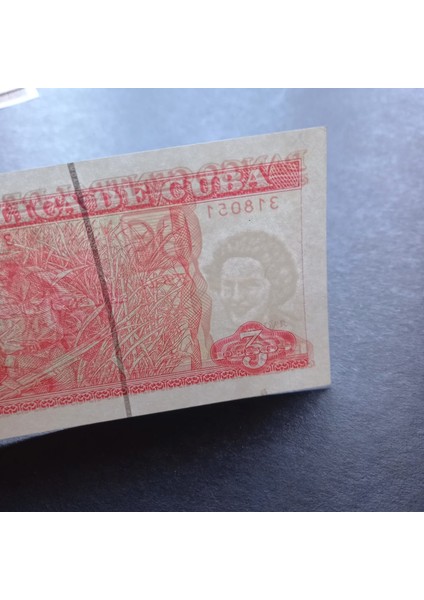 399636834D054EC690 2005 Küba 3 Pesos Çil Eski Yabancı Kağıt Para modelleri