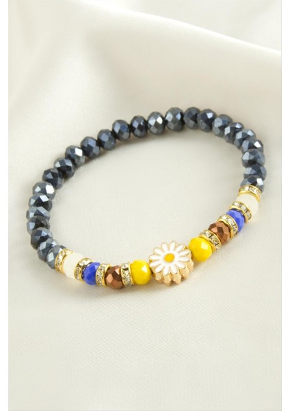 Papatya Kristal Trend Bileklik