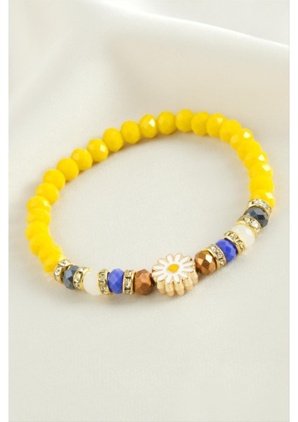 Papatya Kristal Trend Bileklik