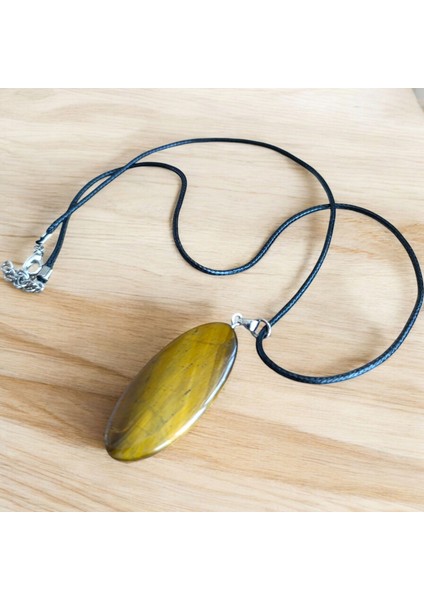 Kaplan Gözü Taşı Kolye Kaşık Kolye Gerçekhakiki Doğal Taş fiyatları