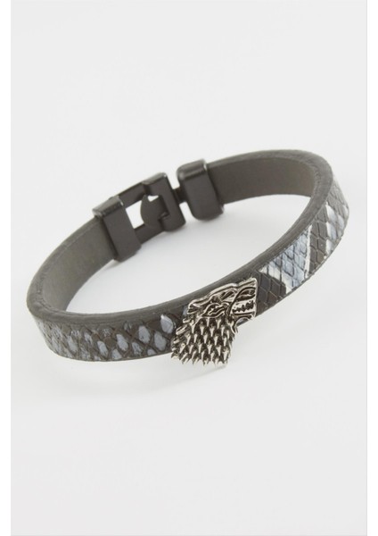 Kurt Kaliteli Suni Deri Bileklik