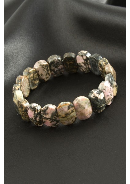 Oval Kesim Akik Doğaltaşlı Bileklik