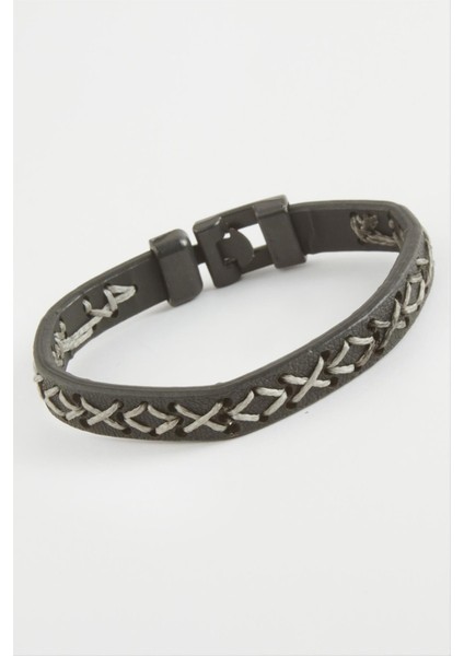 Ipli Kaliteli Suni Deri Bileklik