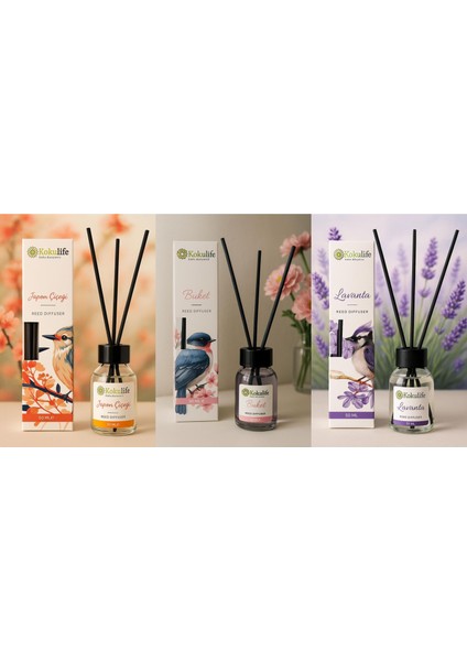 Japon Çiçeği Çubuklu Oda ve Ortam Kokusu 50 ml Ferah ve Kalıcı Koku fiyatları