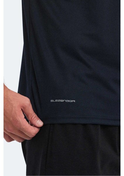 Omar Ktn Erkek Kısa Kol T-Shirt Lacivert