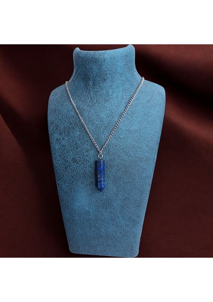 Doğal Taş Kolye Çelik Zincir Kolye Modelleri Sevgiliye Hediye Kolye modelleri