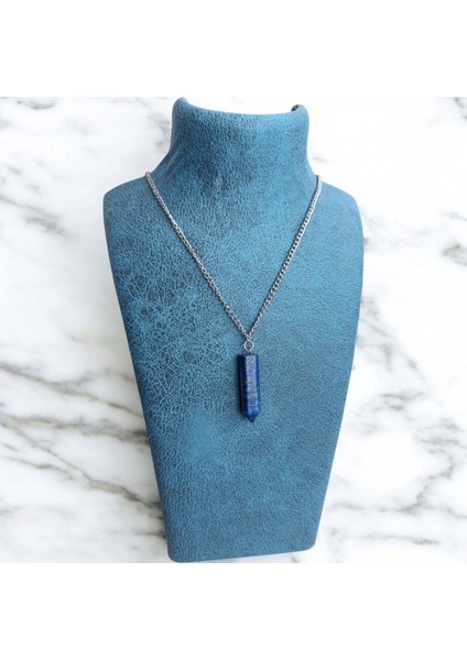 Doğal Taş Kolye Çelik Zincir Kolye Modelleri Sevgiliye Hediye Kolye fırsatları