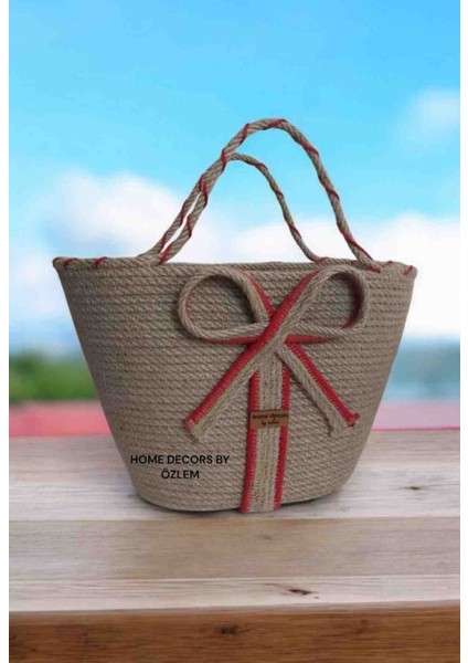 Hasır Omuz Çantası Midi Çanta El Çantası Kol Çantası Plaj Çantası Handmade Günlük Çanta modelleri