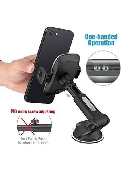 Vakkumlu Araba Araç Oto Telefon Tutacağı Iphone, Samsung, Huawei Için Araç Içi Telefon Tutucu modelleri