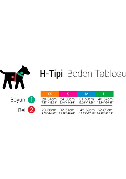 Ethnic H-Tipi Göğüs Boyun Tasması ve Sevk Kayışı Seti 3ü1 Arada