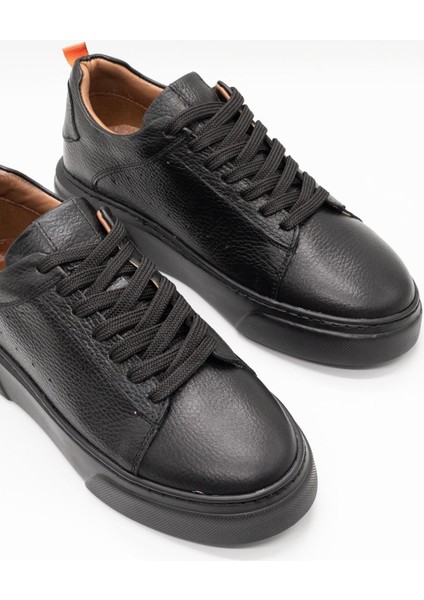%100 Deri Günlük Erkek Sneaker RM-25002 Siyah fiyatları