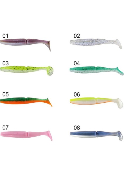 3516 Pukka Shad 9cm 7gr Levrek Silikonu 5 Adet Suni Yem fiyatları