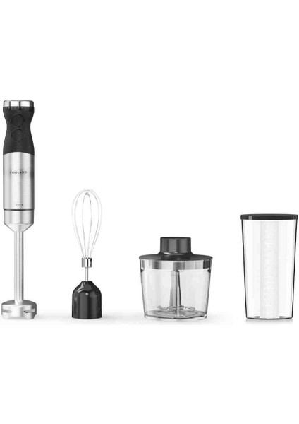 Inox El Blender Takımı 4 Parça