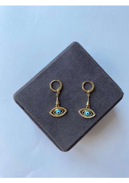 Xuping Göz Nazarlı Sallantılı Gold Küpe fiyatları
