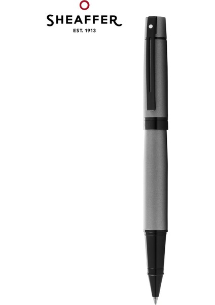 - WizDesign 300 Mat Gri/mat Siyah Roller Kalem ( İsme Özel Seçeneği - Hediyelik )