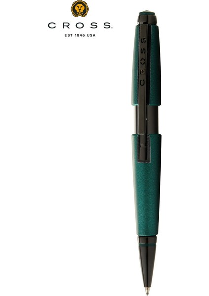 AT0555-13 Edge Roller Kalem Mat Yeşil Özel Hediyelik Kutulu