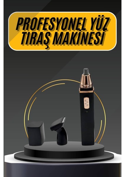 UltraNova Kablosuz Çok Renkli USB Şarjlı Tıraş Makinesi, Uzun Ömürlü ve Pratik Kullanım