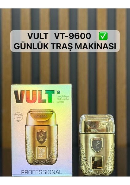 Şarjlı Sakal Tıraş ve Düzeltici, Hassas ve Döner Başlık, Kuru Kullanım