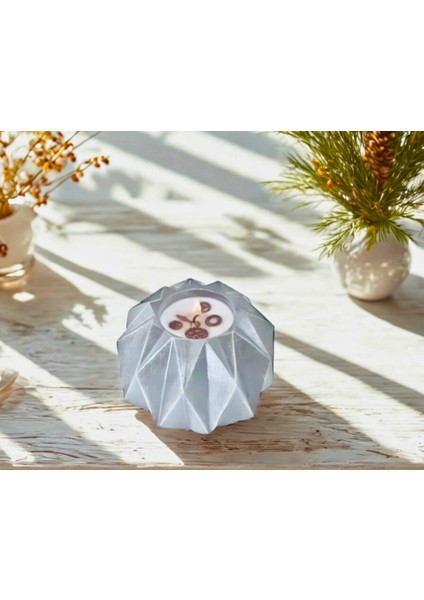 Doğal Taş Döküm 3'lü Mumluk Vazo Şamdan Seti fırsatları