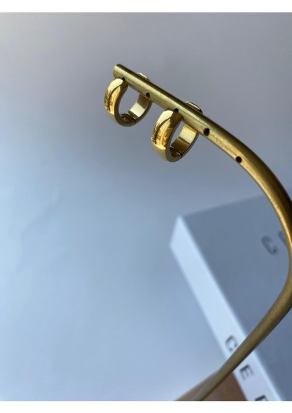 Gold Minimal Halka Çelik Küpe fırsatları